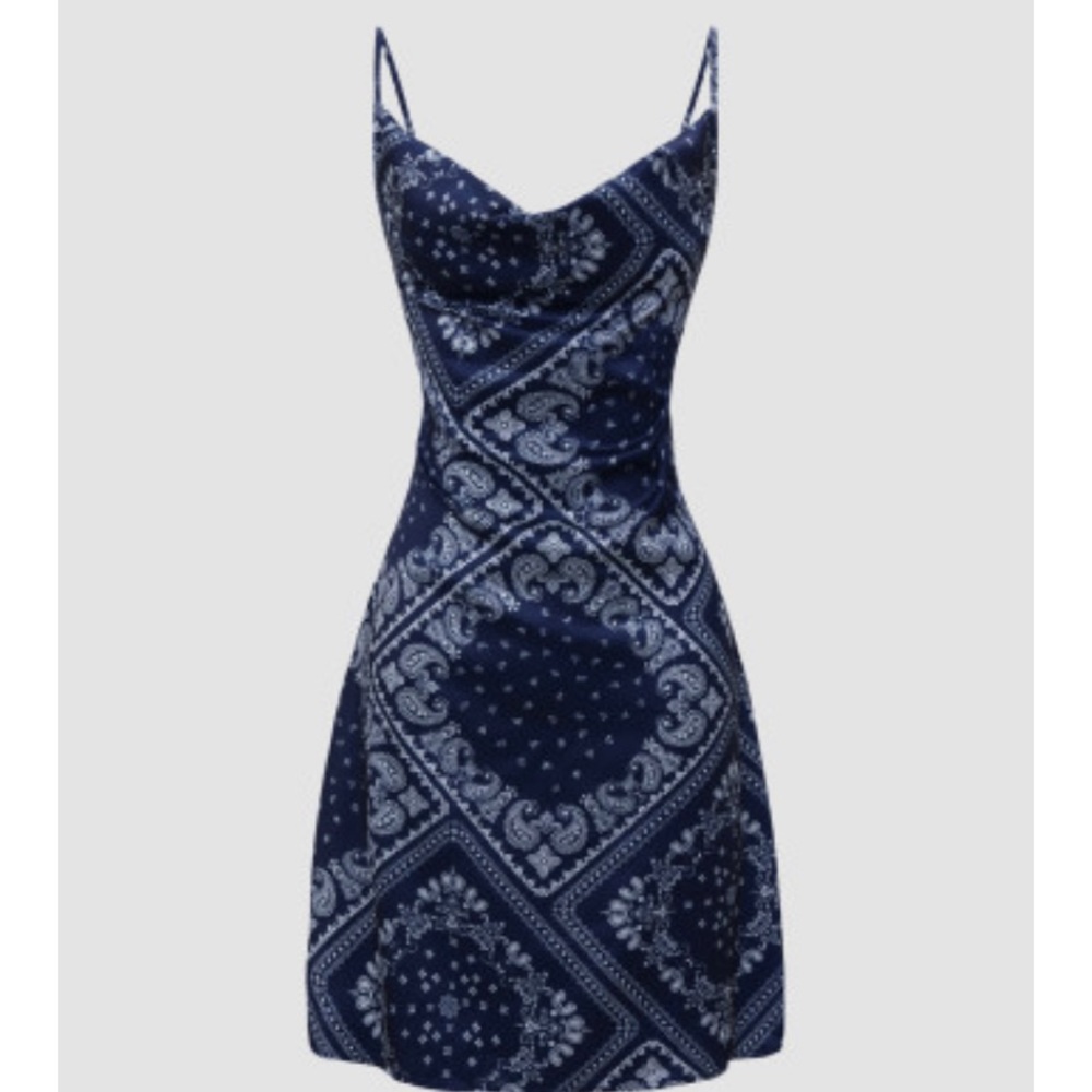 Bohemian print dress